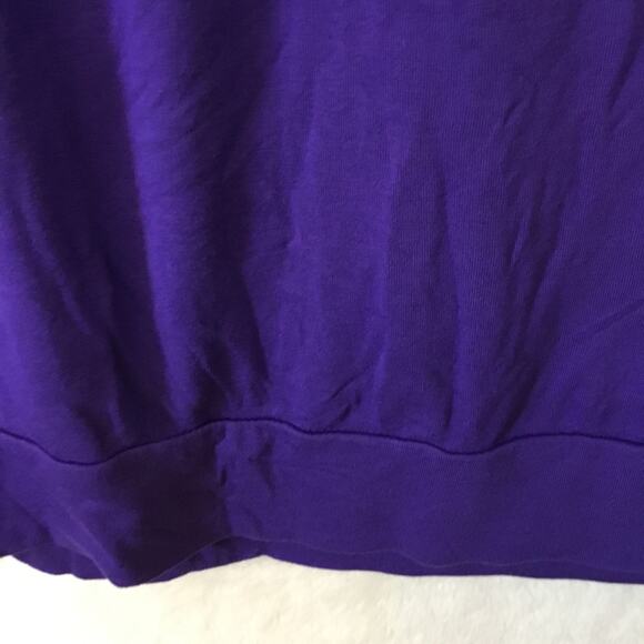 BCBGMaxAzria Purple Short Sleeve Top - Picture 10 of 11